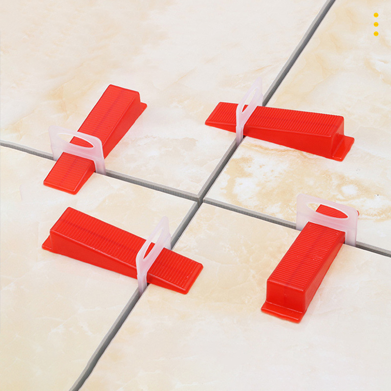 Tile Leveling Clip - 100pcs Ceramic Tile Leveling System Clips