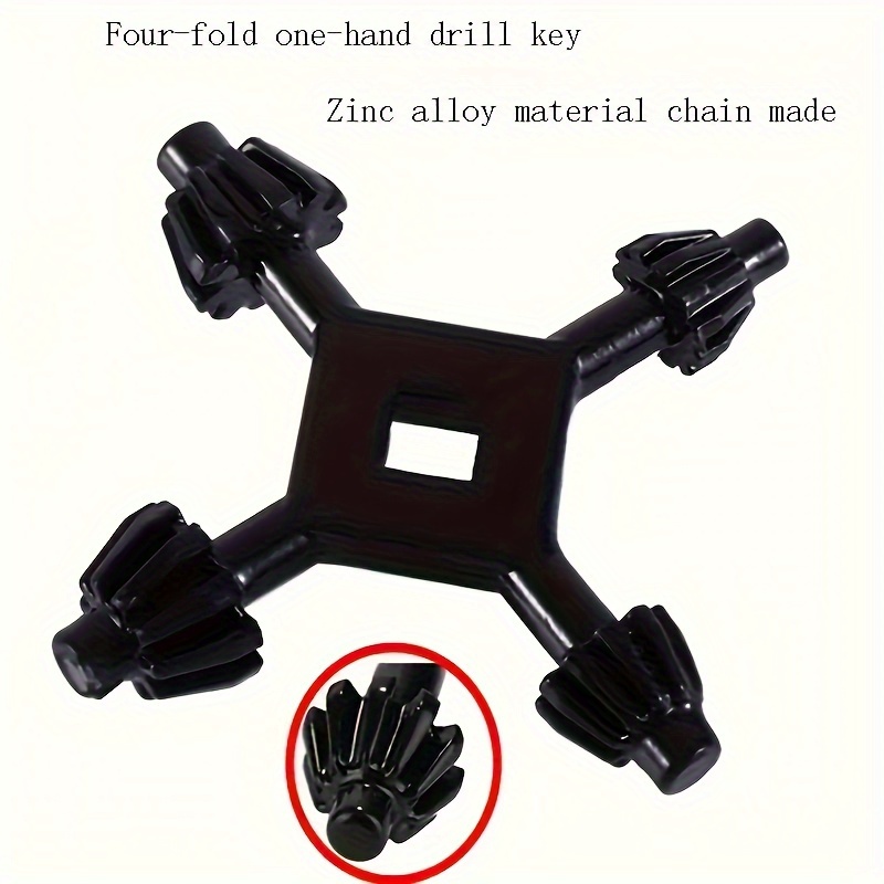 Home Improvement Stores - Four-in-One Multifunctional Drill Key Wrench Drill