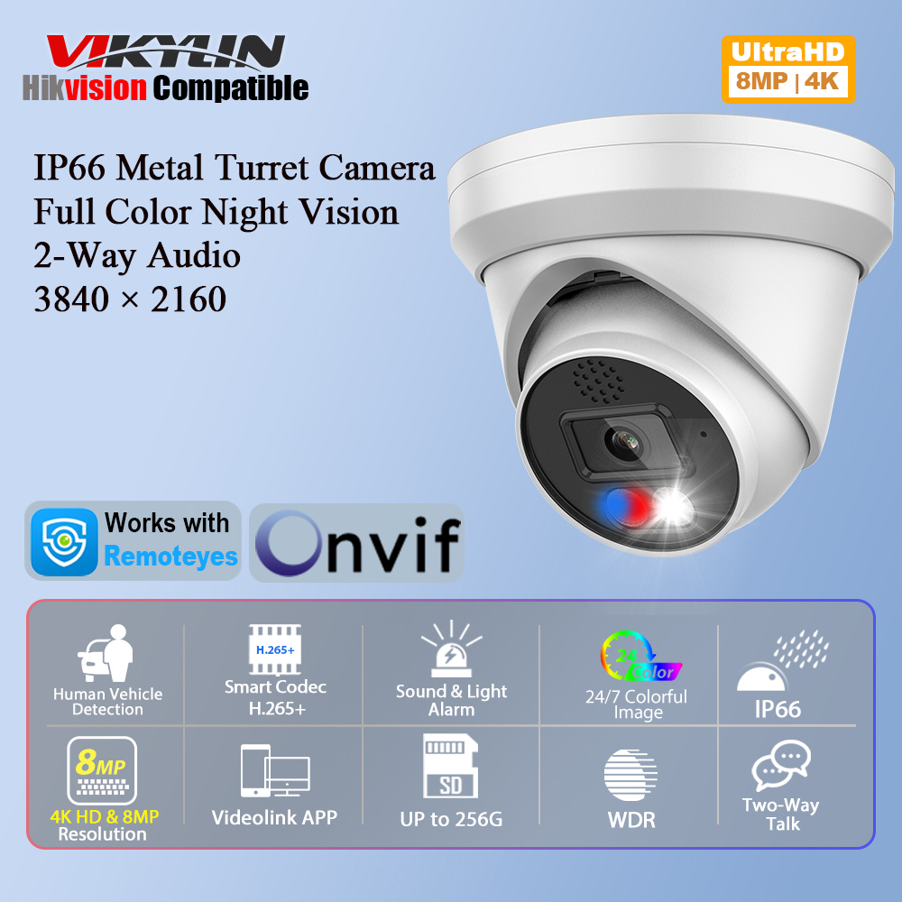 Home Improvement Cars - Vikylin 4K 8MP Alarm Full Color