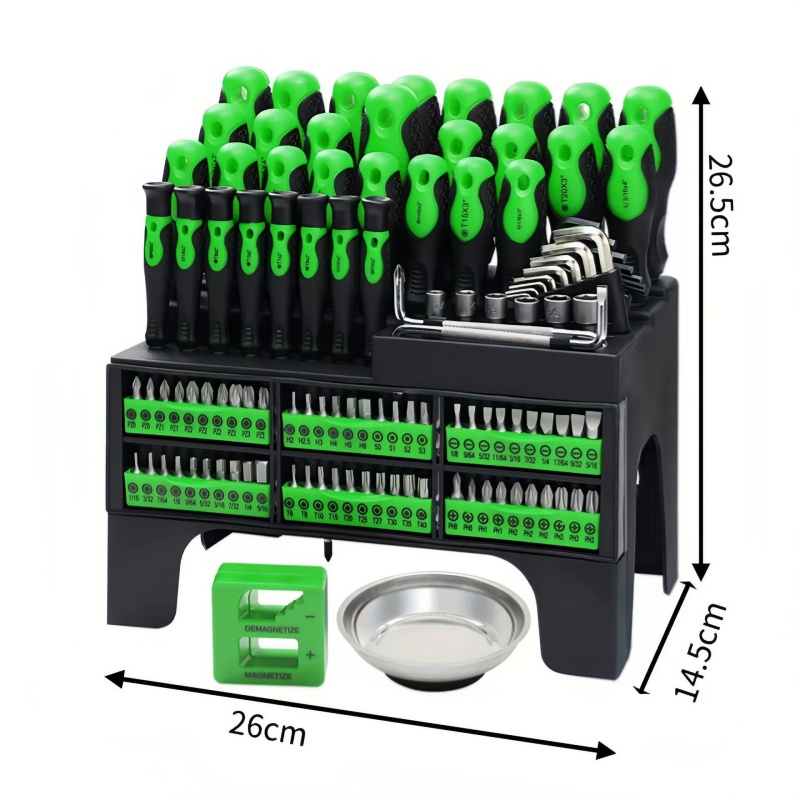 Home Improvement Cars - 118pcs Screwdriver Set with Storage Case,