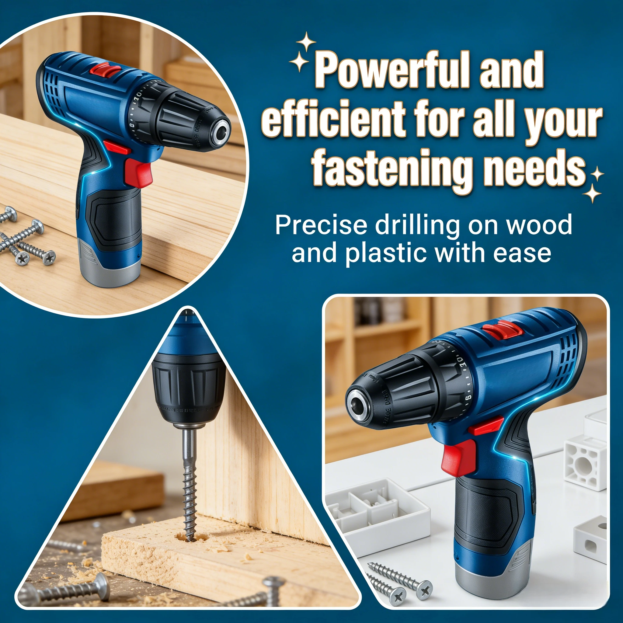 Home Improvements - Bosch Electric Drill GSR 120-LI 12V