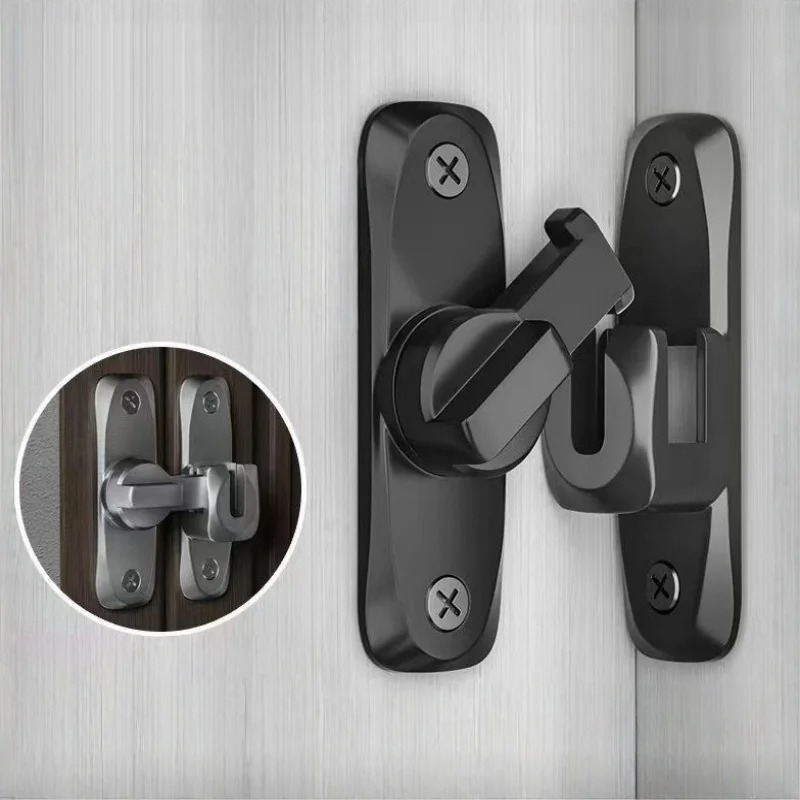 Home Improvement Group - 90/180 Degree Flip Door Lock Anti-Theft