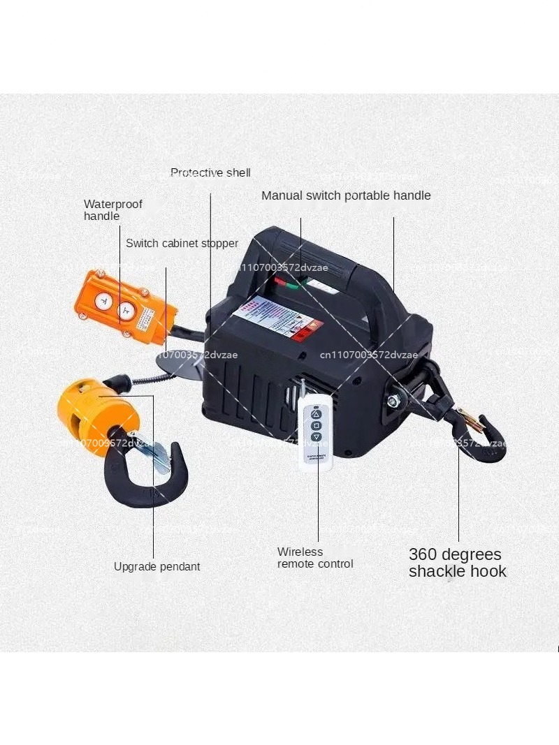 Portable Electric Crane Hoist  - Home Improvement Cars review and price