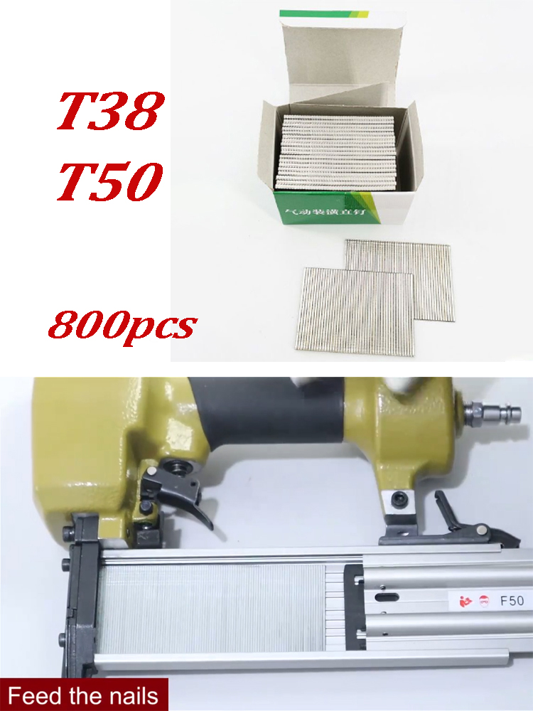 800 Pcs T38 T50 Straight Brad  - Home Improvement Brad review and price