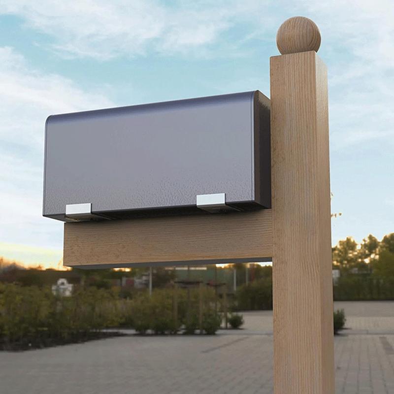 Mailbox Post Kit 2 Pieces Alum - Home Improvement And Tools review and price