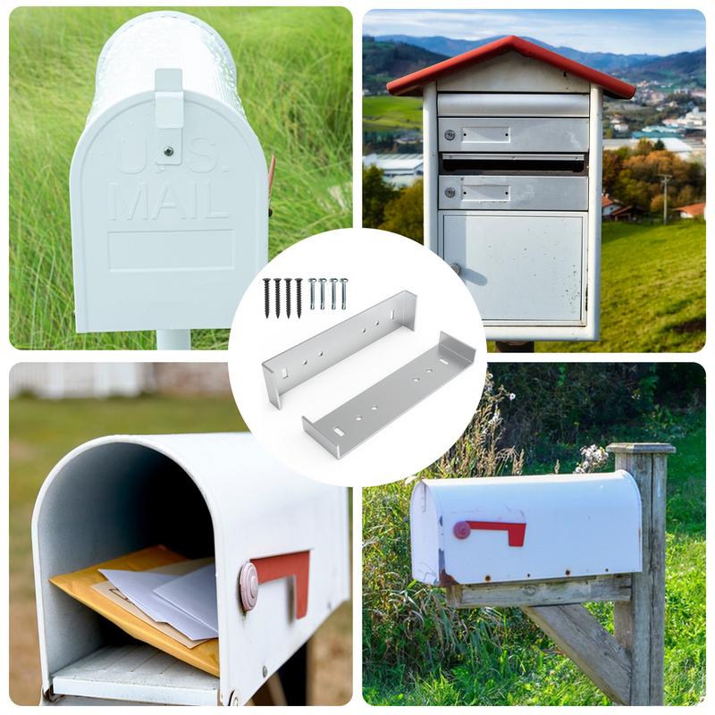 Mailbox Post Kit 2 Pieces Alum - Home Improvement And Tools review and price