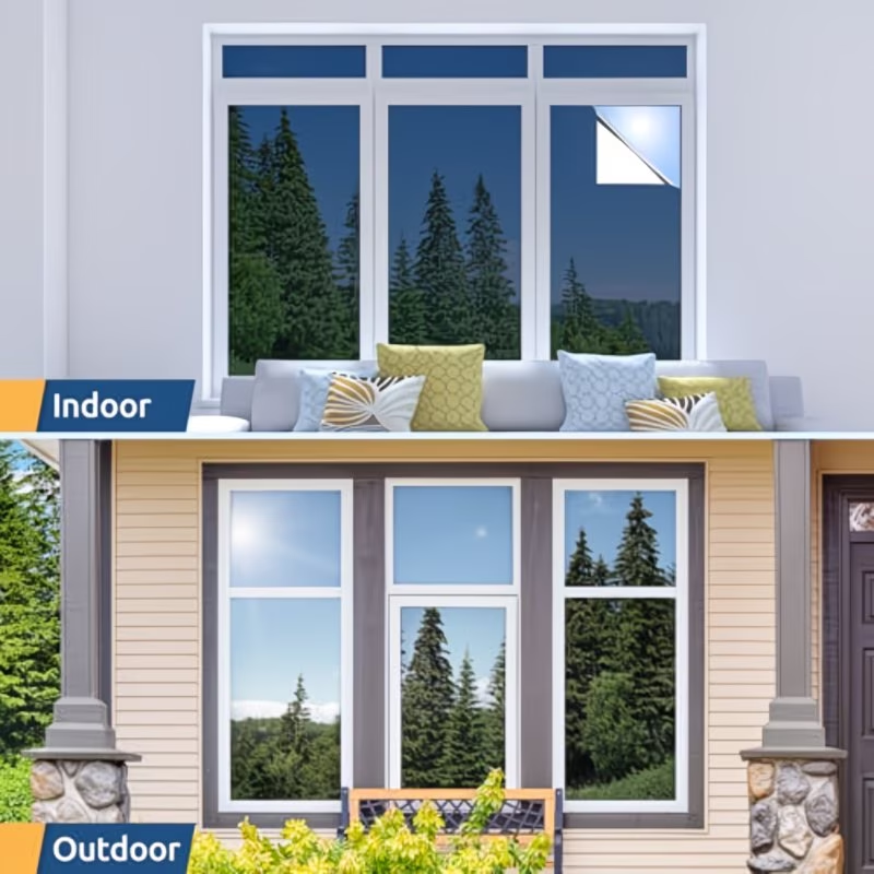 Reflective Mirror Film Sunshad - Window Insulation Film review and price