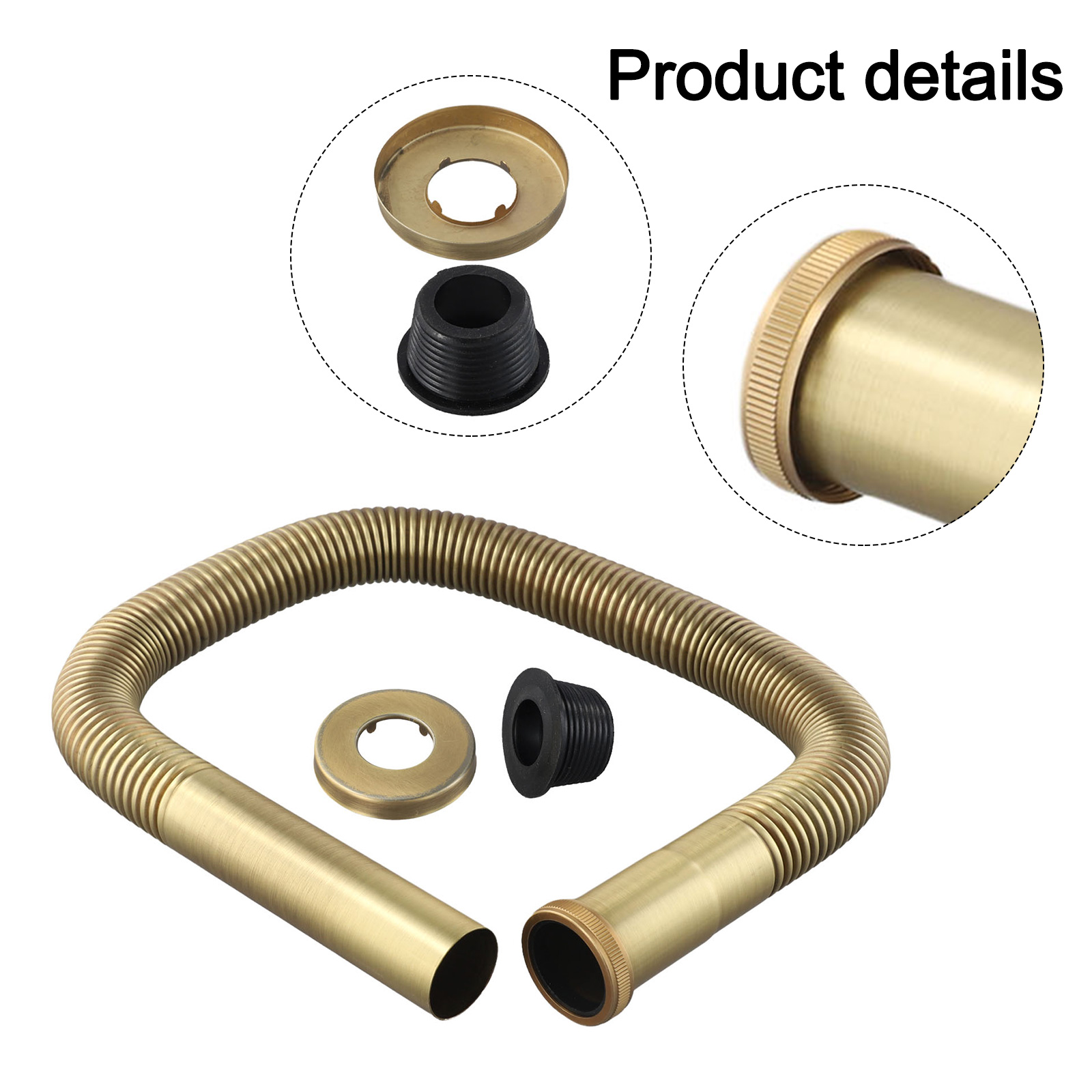 1pc Flexible Hose Brass Hose S - Home Improvement In review and price