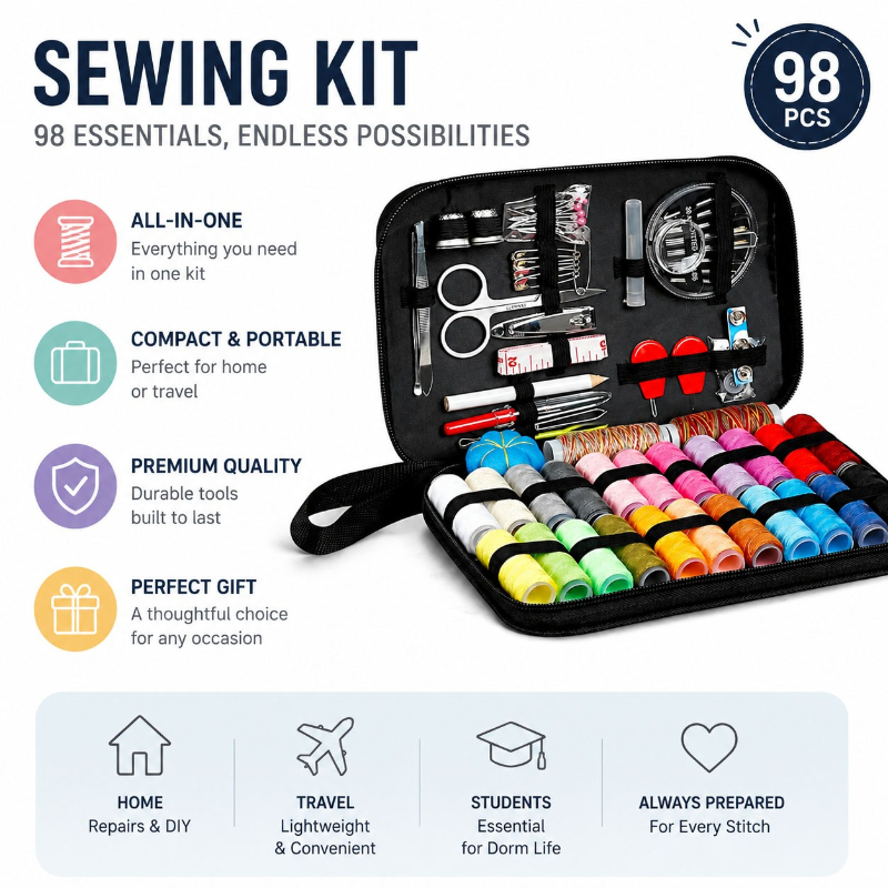 68/98PCS Sewing Accessories To - Home Improvement And Tools review and price