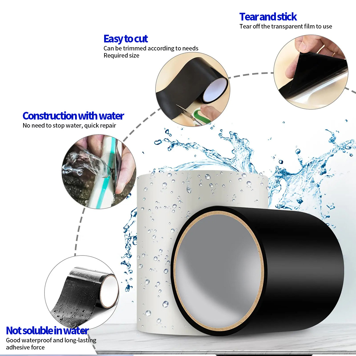 Waterproof Tape for Leak Repai - Roof Sealant Patch review and price