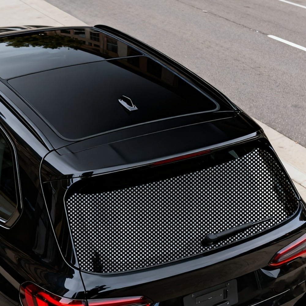 1Roll Black Perforated Vinyl P - Window Insulation Film review and price