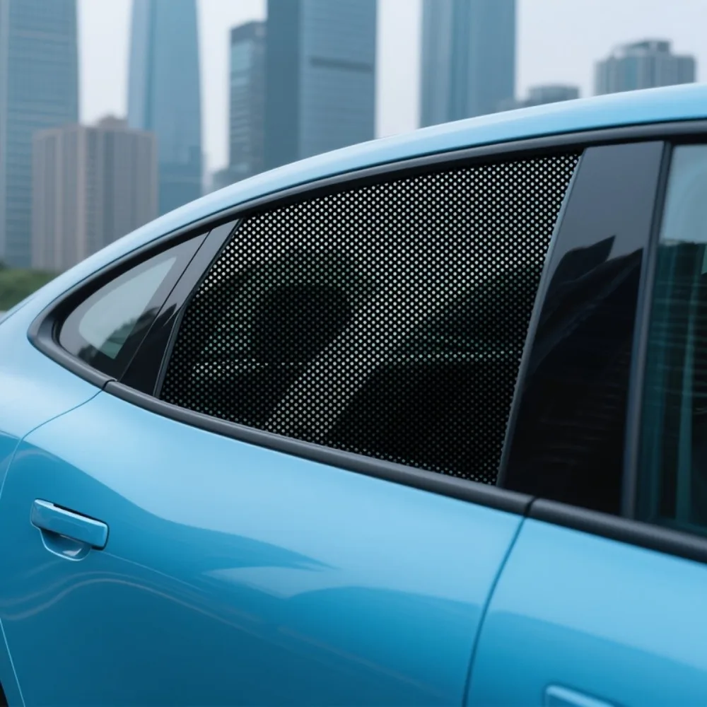 1Roll Black Perforated Vinyl P - Window Insulation Film review and price